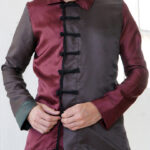Camisa de estilo oriental
